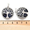 Natural Sodalite Pendants G-P350-D16-3