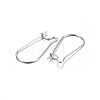 316L Titanium Steel Hoop Earrings STAS-P210-28P-2