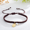 Brass & Imitation Pearl Charm Bracelets PJ9657-5-1