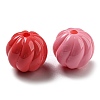 Baking Painted Opaque Acrylic Beads MACR-D083-15-2