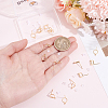 20Pcs Brass Stud Earring Findings KK-BBC0027-87-3