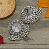 Sunflower Zinc Alloy Chandelier Earrings HD8181-2-3