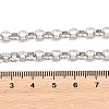 6MM 304 Stainless Steel Rolo Chain Necklaces for Men Women NJEW-H093-07C-P-4