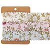 1 Set Polyester Flower Printed Ribbon OCOR-CY0002-38B-6
