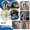 200Pcs Mirror Effect Acrylic Sew on Rhinestone DIY-PH0021-95A-6