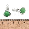 Alloy Rhinestone Pendants FIND-D044-22P-4