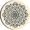 Wax Seal Brass Stamp Head AJEW-WH0209-102-2
