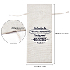 Jute Cloth Wine Packing Bags ABAG-WH0005-72F-2