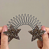 Alloy Hair Combs PW-WGF5F1B-03-1