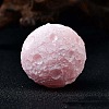Moon Meteorite Natural Rose Quartz Crystal Ball PW-WG23337-02-1