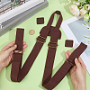 1 Set Nylon & PU Leather Adjustable Webbing Bag Straps DIY-CL0001-88B-3