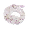 Natural Kunzite Beads Strands G-O170-118-2