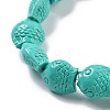 Synthetic Coral Carved Beads Strands CORA-C003-13B-01-2