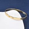 Brass Plain Bangles BJEW-C140-30G-3