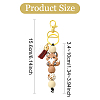 Silicone Pendant Decorations HJEW-YW00451-01-2