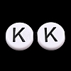 Opaque Acrylic European Beads AC-CBA3BDD-01K-1