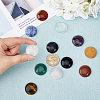 12Pcs 12 Styles Natural & Synthetic Mixed Gemstone Cabochons G-FH0001-88-3