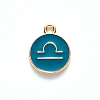 Alloy Enamel Pendants LS-X-ENAM-S124-01B-05K-2