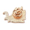 Animal with Wind-stick Enamel Pin ENAM-K021-07B-2