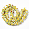 Handmade Lampwork Beads Strands LAMP-N021-001G-2