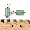 Natural Green Aventurine Cloumn Pendants STAS-H221-04G-01-3