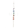 Gemstone Pendant Decorations AJEW-I059-10-1