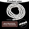 GOMAKERER 2 Strands Shell Pearl Beads Strands BSHE-GO0001-03-2