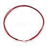 Imitation Pearl White Potato Pendant Adjustable Waxed Cord Necklaces for Women OH8963-7-1