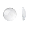 Transparent Glass Cabochons X-GGLA-R026-15mm-1