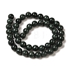 Natural Black Jade Beads Strands X-G-H067-A03-8MM-3