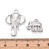 5Pcs 304 Stainless Steel Pendants STAS-T075-18P-3