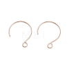 Ion Plating(IP) 304 Stainless Steel Earring Hooks STAS-L216-02A-RG-2