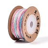 30M Segment Dyed Macrame Cotton Cord OCOR-T018-01G-2