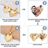 304 Stainless Steel Heart Locket Pendant Necklaces for Photo NJEW-WH0020-97A-3