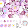 DIY Keychain Making Kits DIY-PA0001-89C-1