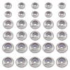 50Pcs 3 Style 316L Surgical Stainless Steel Beads STAS-DC0014-49-1