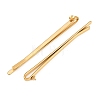 304 Stainless Steel Hair Bobby Pins Findings STAS-F329-02B-G-2