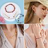 2 Bags Imitation Artificial Crystal Glass Beads GLAA-SZ0001-95C-03-6