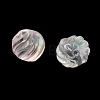 Two-tone Transparent Glass Beads GLAA-H041-02H-2