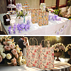 16Pcs 4 Styles Flower Print Paper Bags with Handles ABAG-BBC0001-30-4