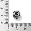 304 Stainless Steel European Beads STAS-H238-09J-AS-3