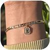 304 Stainless Steel Crystal Rhinestone Charm Bracelets FS-WG4E3AB-04-1