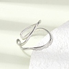304 Stainless Steel Cuff Open Rings RJEW-P188-02F-P-2