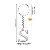 Alloy Keychains KEYC-TADJ0001-11S-3