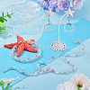1 Strand Glass Beads Strands LAMP-TADJ0001-04C-5