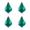 4Pcs Glass Pendants GLAA-TA0004-30-1