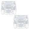 2Pcs Glass Candle Cups AJEW-SC0004-47C-8