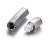304 Stainless Steel Bayonet Clasps STAS-E440-19P-2