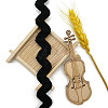 Polyester Wavy Fringe Trim OCOR-WH0046-94D-01-2