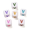 Opaque Acrylic Beads OACR-I022-01V-1